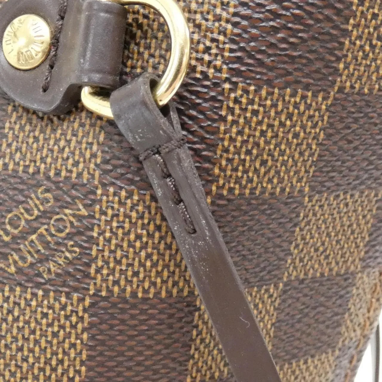 LOUIS VUITTON Neverfull N41358 Tote Damier Black Damier Rank A - Thumbnail 3