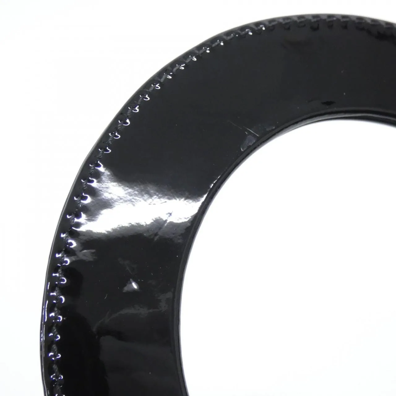 DIOR Lady Dior M0531OWCB Handbag Patent Leather Black Patent Leather Rank A - Thumbnail 6