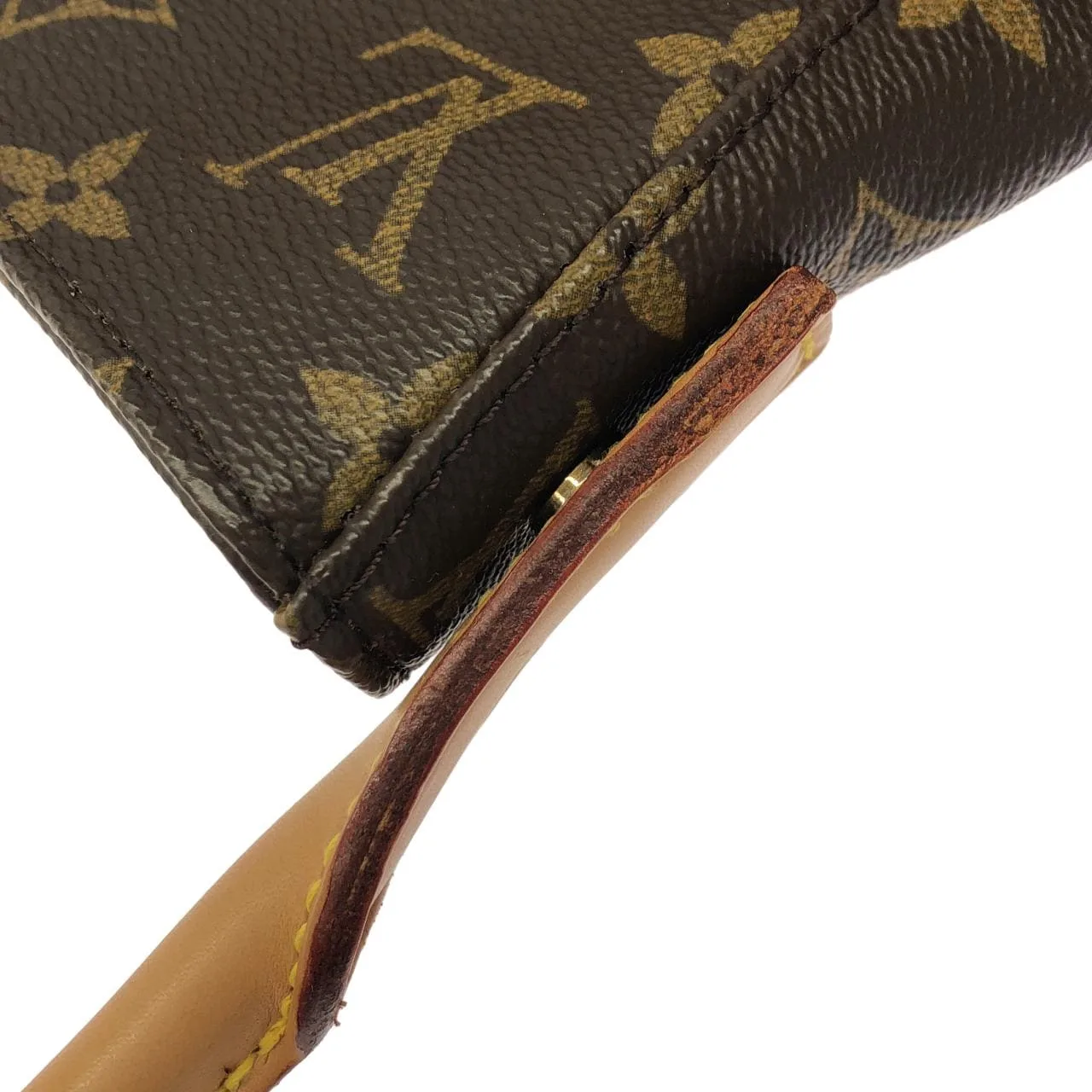LOUIS VUITTON Looping M51145 Shoulder Monogram Black Monogram Rank A - Thumbnail 4
