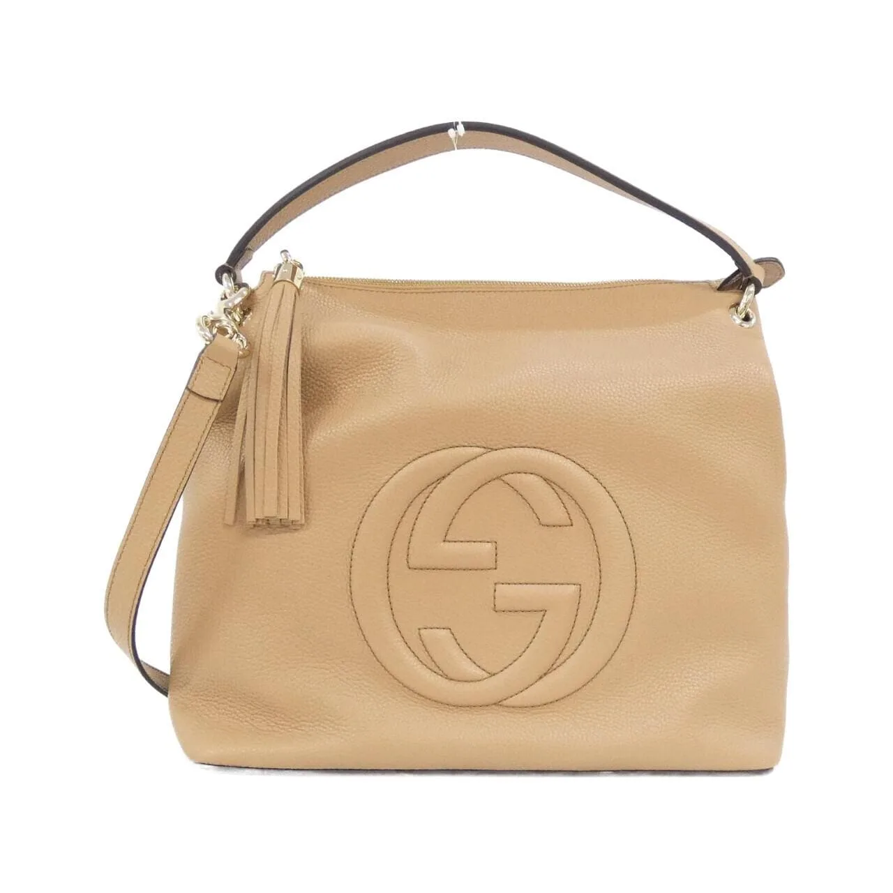 GUCCI 536194 A7M0G Shoulder Leather Black