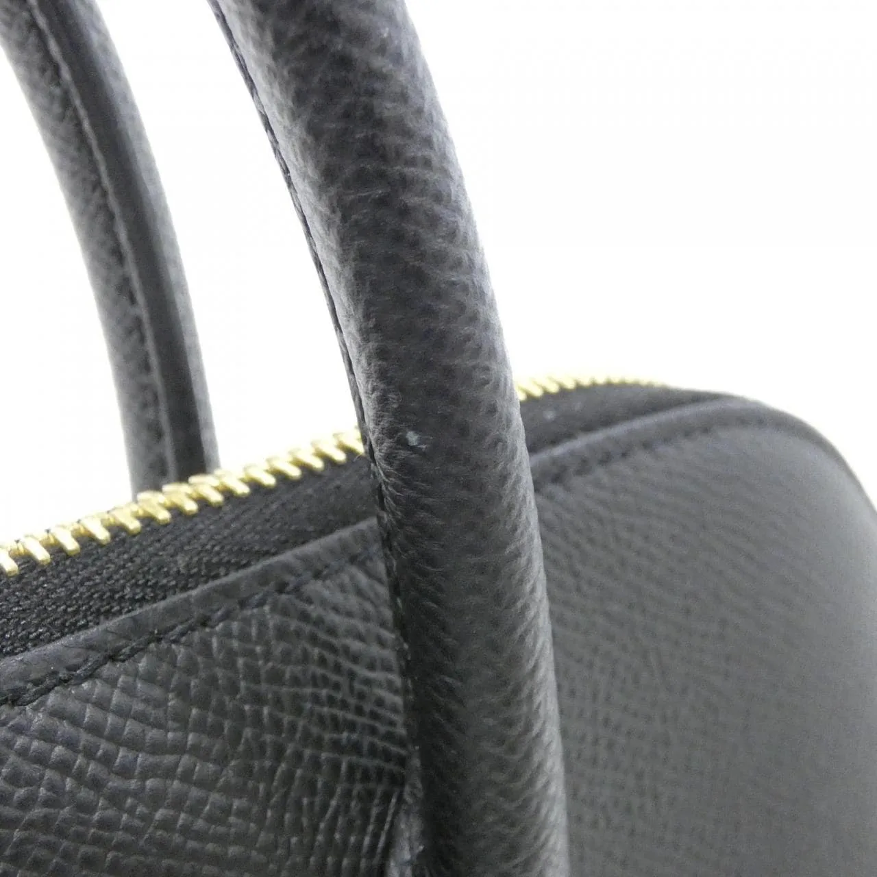 HERMES Bolide 075181CC Handbag Epsom Black Epsom Leather Rank A - Thumbnail 6