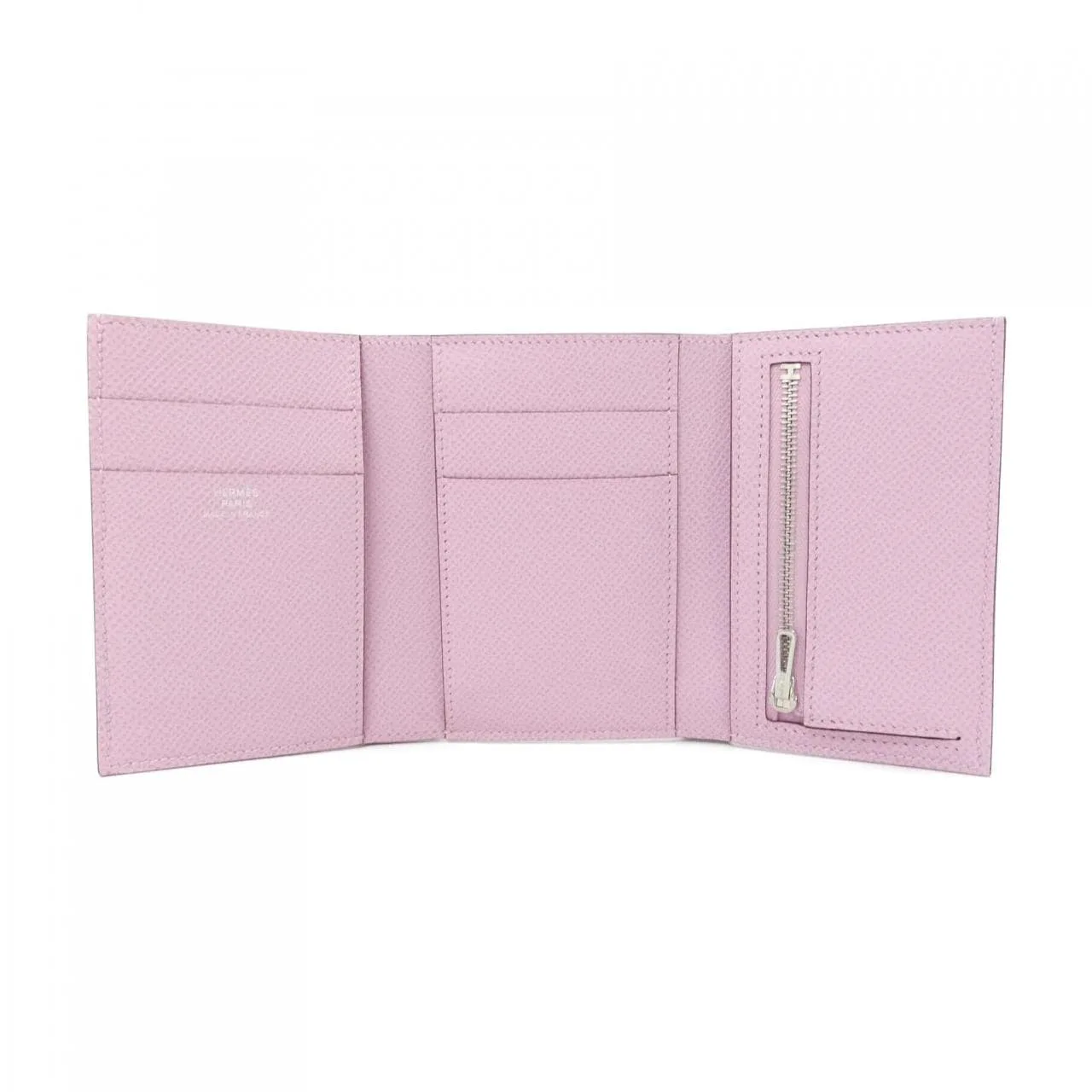HERMES 082875CK Wallet Epsom Black Epsom Leather Rank A - Thumbnail 3