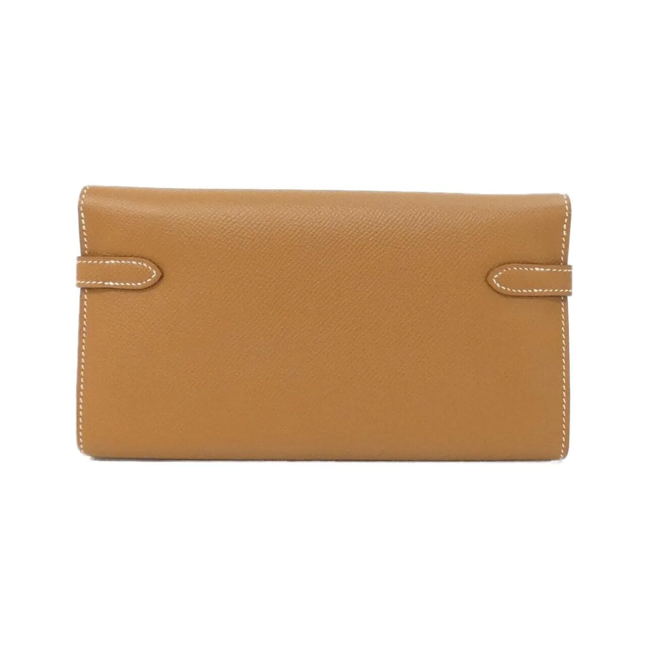 HERMES Kelly 051300CC Wallet Epsom Gold Epsom Leather Rank A - Thumbnail 2