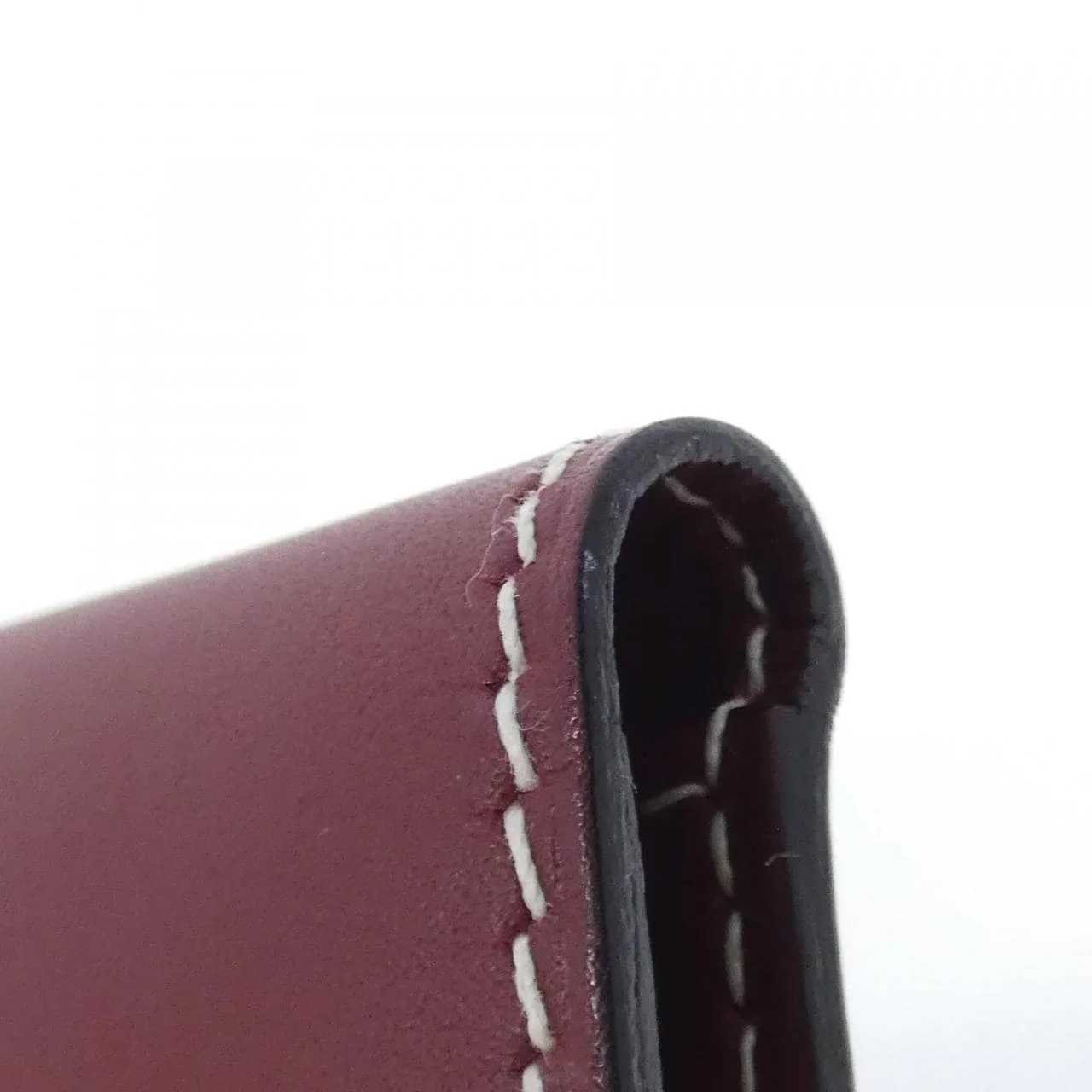 HERMES Wallet Rouge Rank A - Thumbnail 3