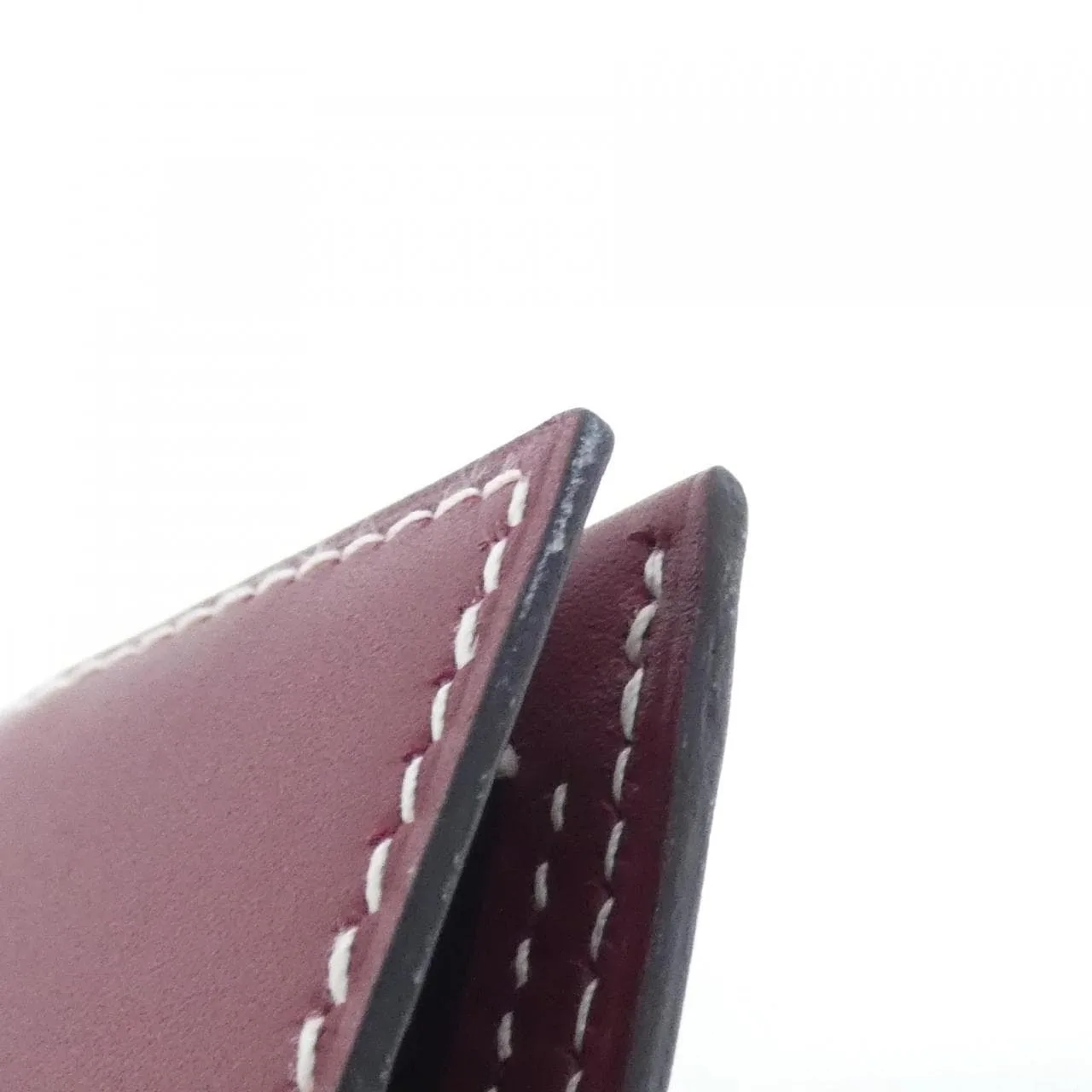 HERMES Wallet Rouge Rank A - Thumbnail 4