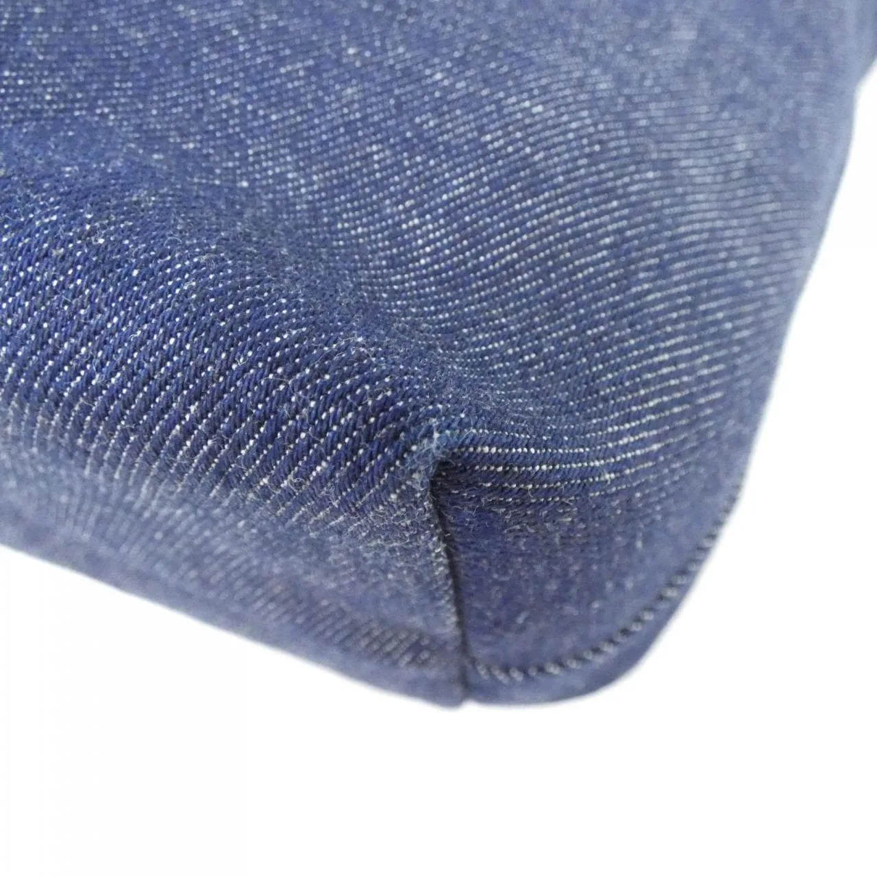 HERMES 1009848 Handbag Denim Navy Denim Rank A - Thumbnail 3