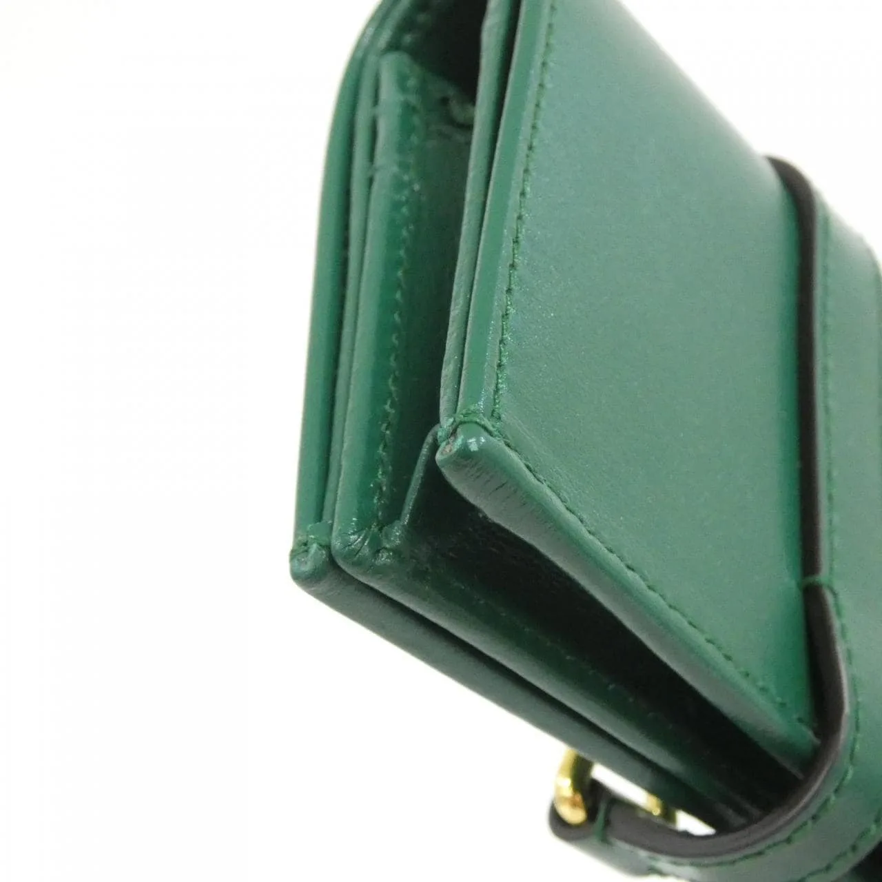 GUCCI 645536 14JOG Wallet Leather Black Leather Rank A - Thumbnail 3