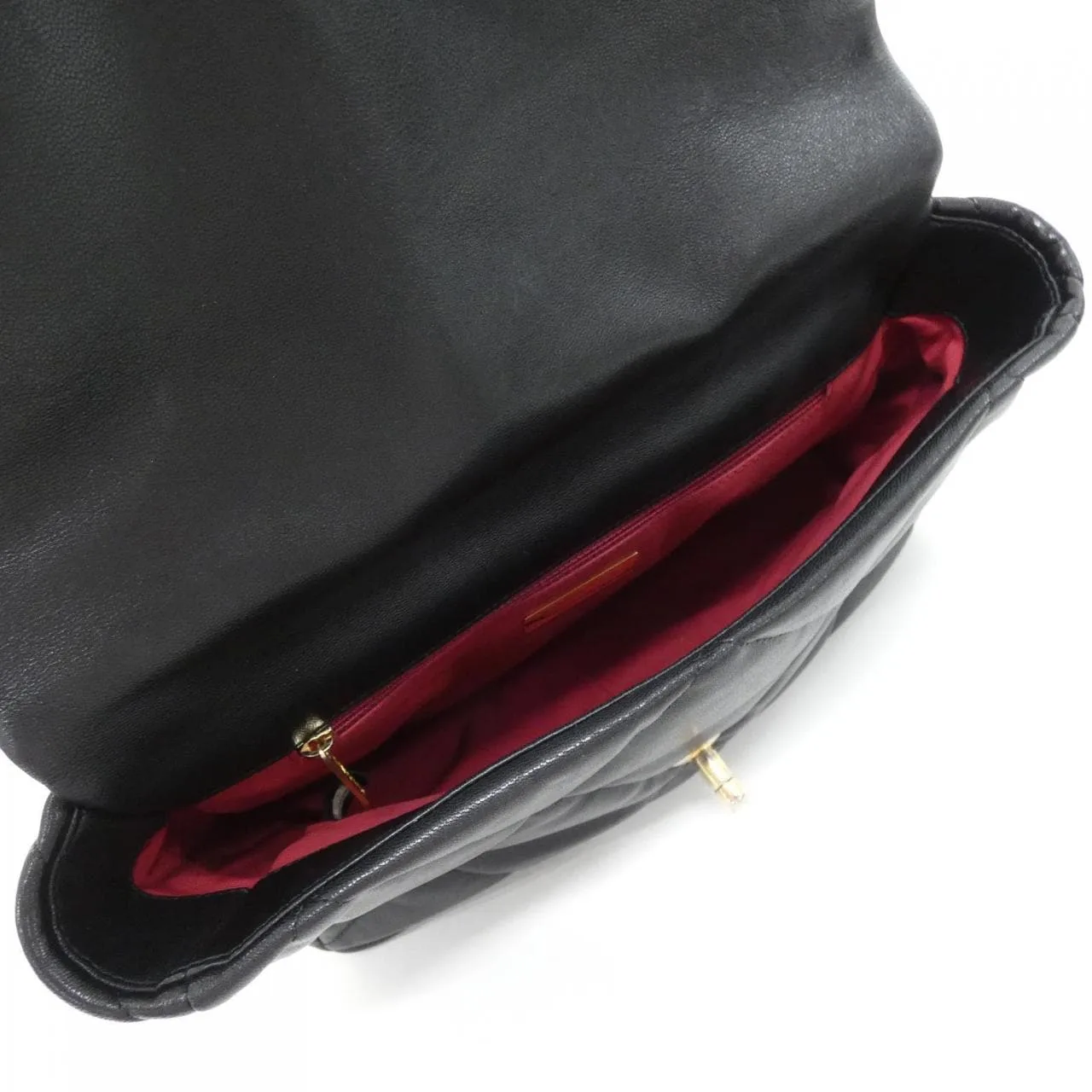 CHANEL Chanel 19 AS1161 肩背包 黑色 中古品A - 縮圖 9