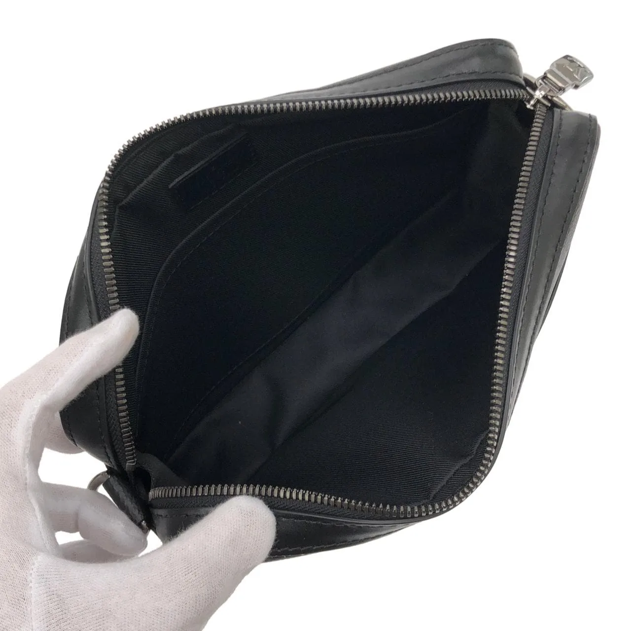 LOUIS VUITTON Eclipse M69443 肩背包 Monogram 黑色 Monogram 中古品A - 縮圖 9