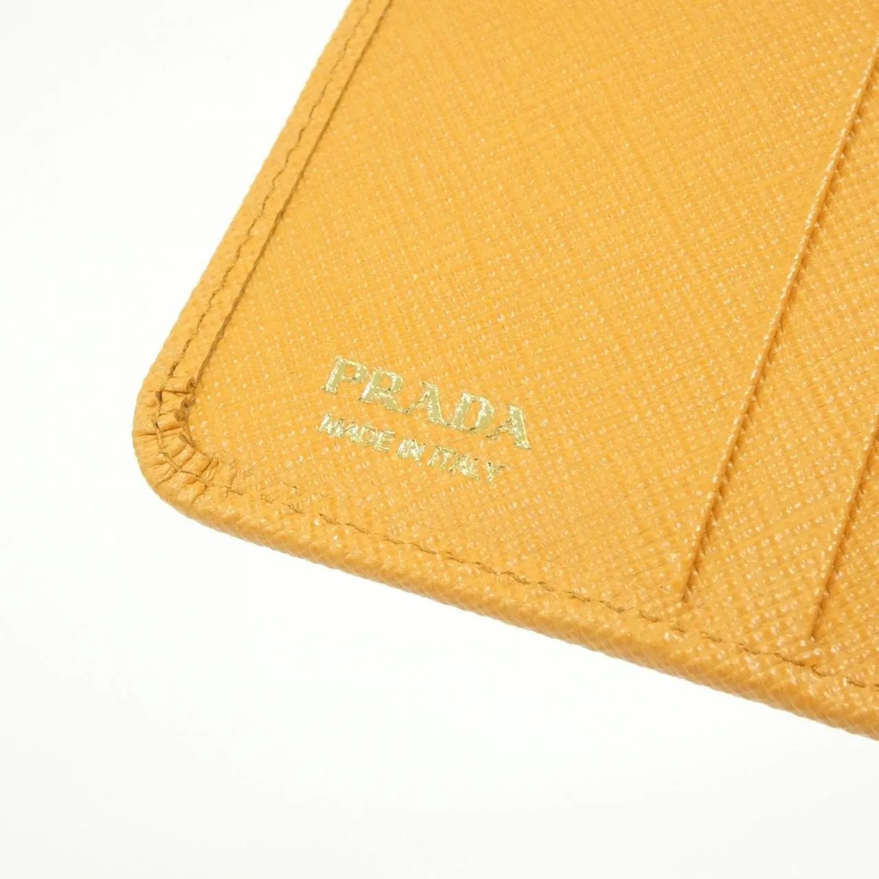 PRADA 1ML018 銀包 黑色 中古品A - 縮圖 5