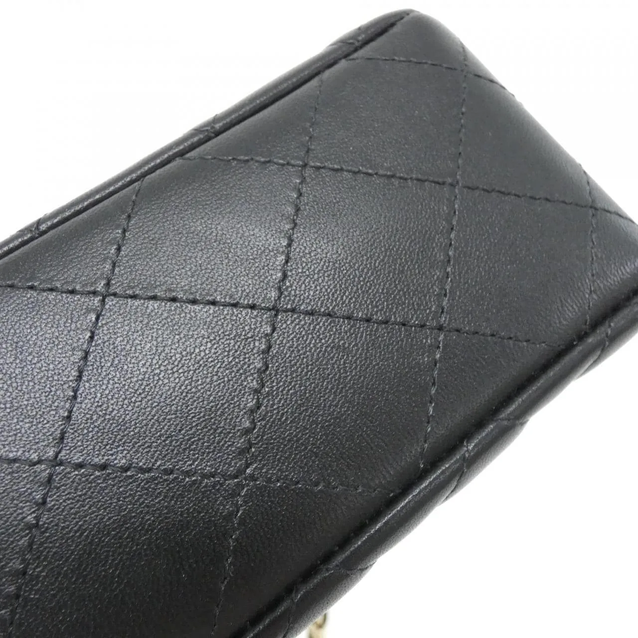 CHANEL AS2326 肩背包 羊皮 黑色 羊皮 中古品A - 縮圖 3
