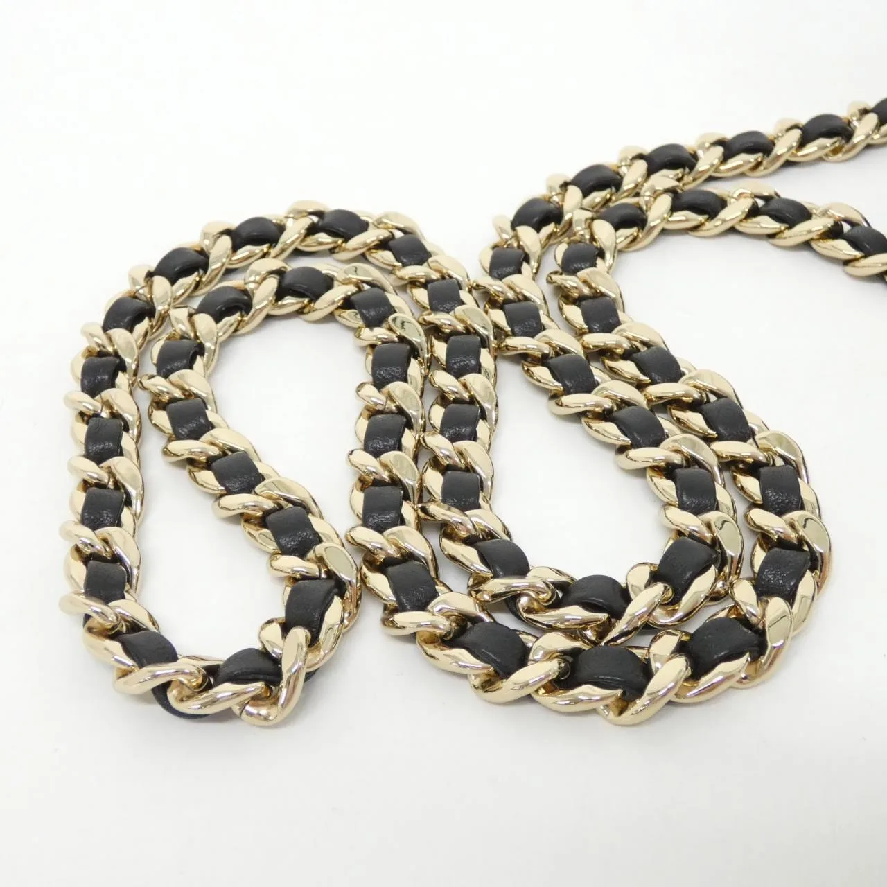 CHANEL AS2326 肩背包 羊皮 黑色 羊皮 中古品A - 縮圖 5