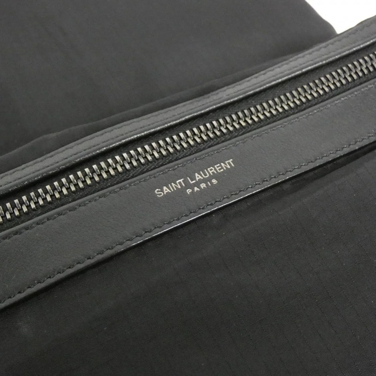 SAINT LAURENT 534967 FAEB9 背包 尼龍 黑色 尼龍 中古品A - 縮圖 8