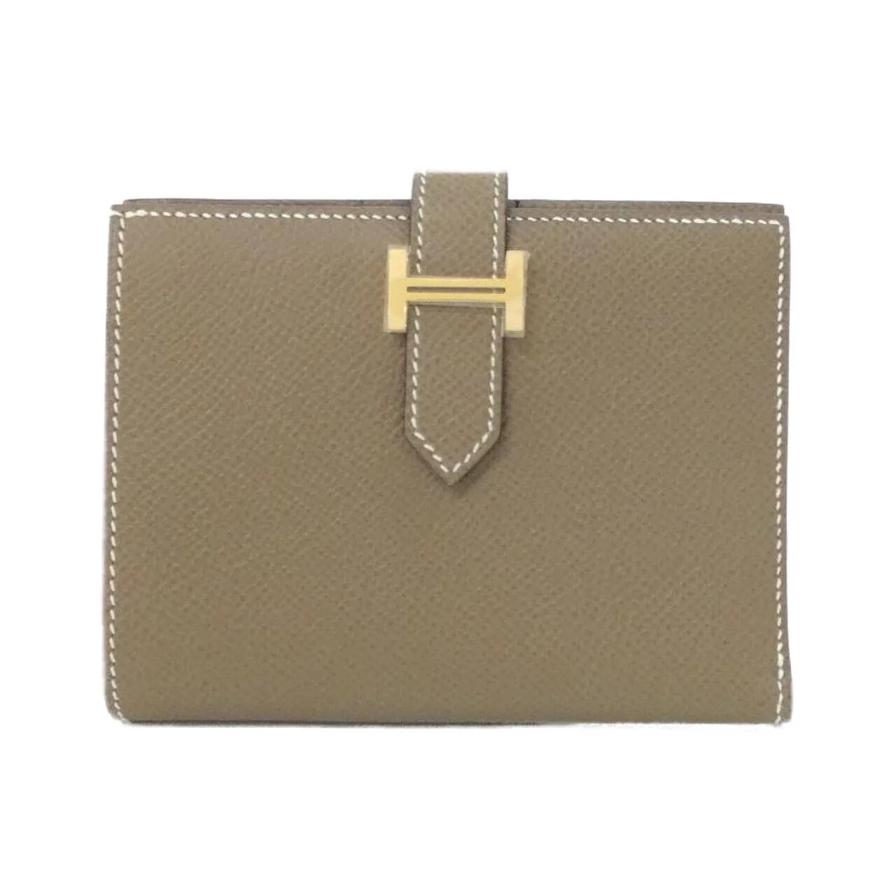 HERMES 039790CC 銀包 Epsom Etoupe