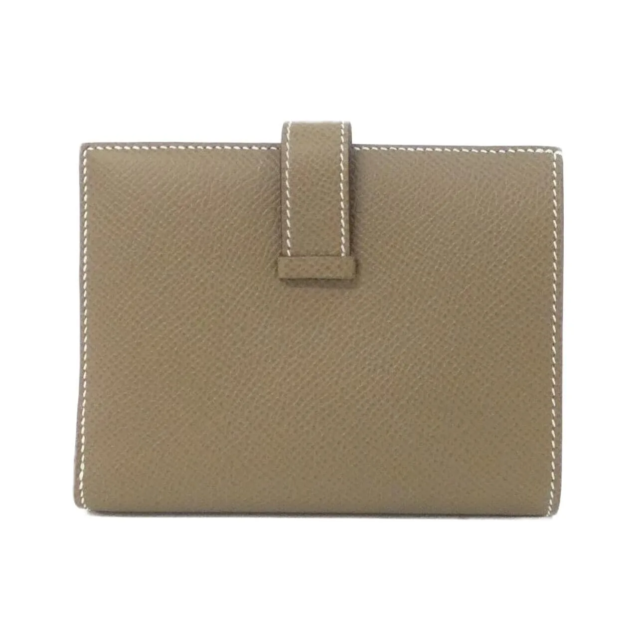 HERMES 039790CC Wallet Epsom Etoupe Epsom Leather Rank A - Thumbnail 2