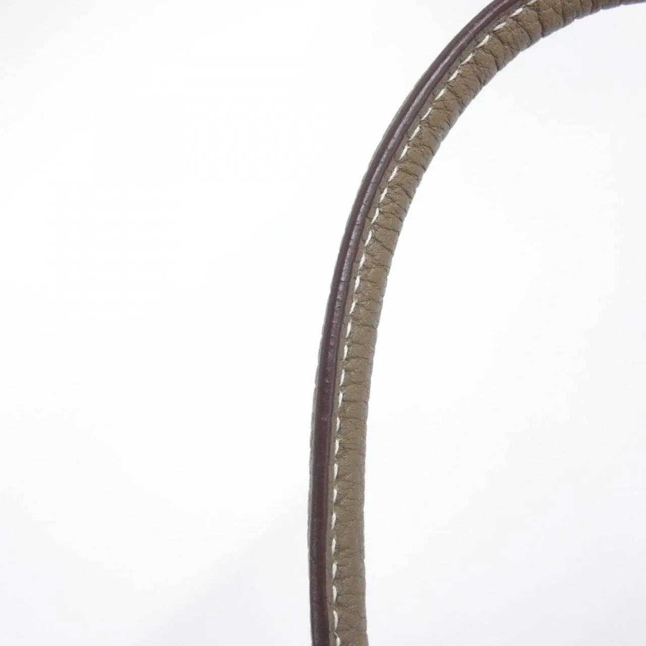 HERMES Garden Party 051568CK Tote Etoupe Rank A - Thumbnail 4