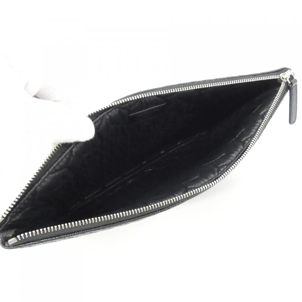 CHANEL Timeless Classic 82199 Pouch Grained Calfskin Black Grained Calfskin Rank A - Thumbnail 6