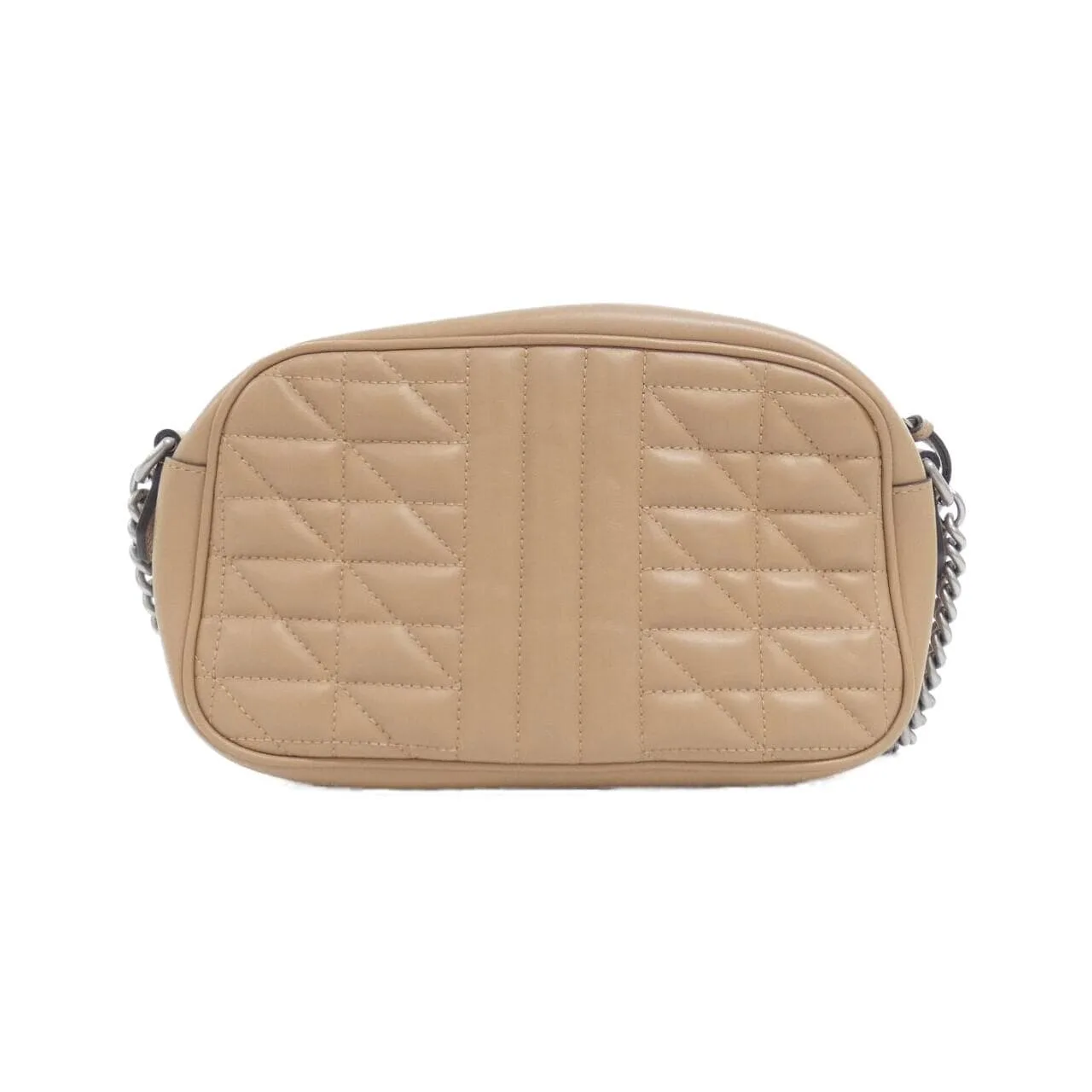 GUCCI Marmont 447632 UM8BN 肩背包 皮革 黑色 皮革 中古品A - 縮圖 2