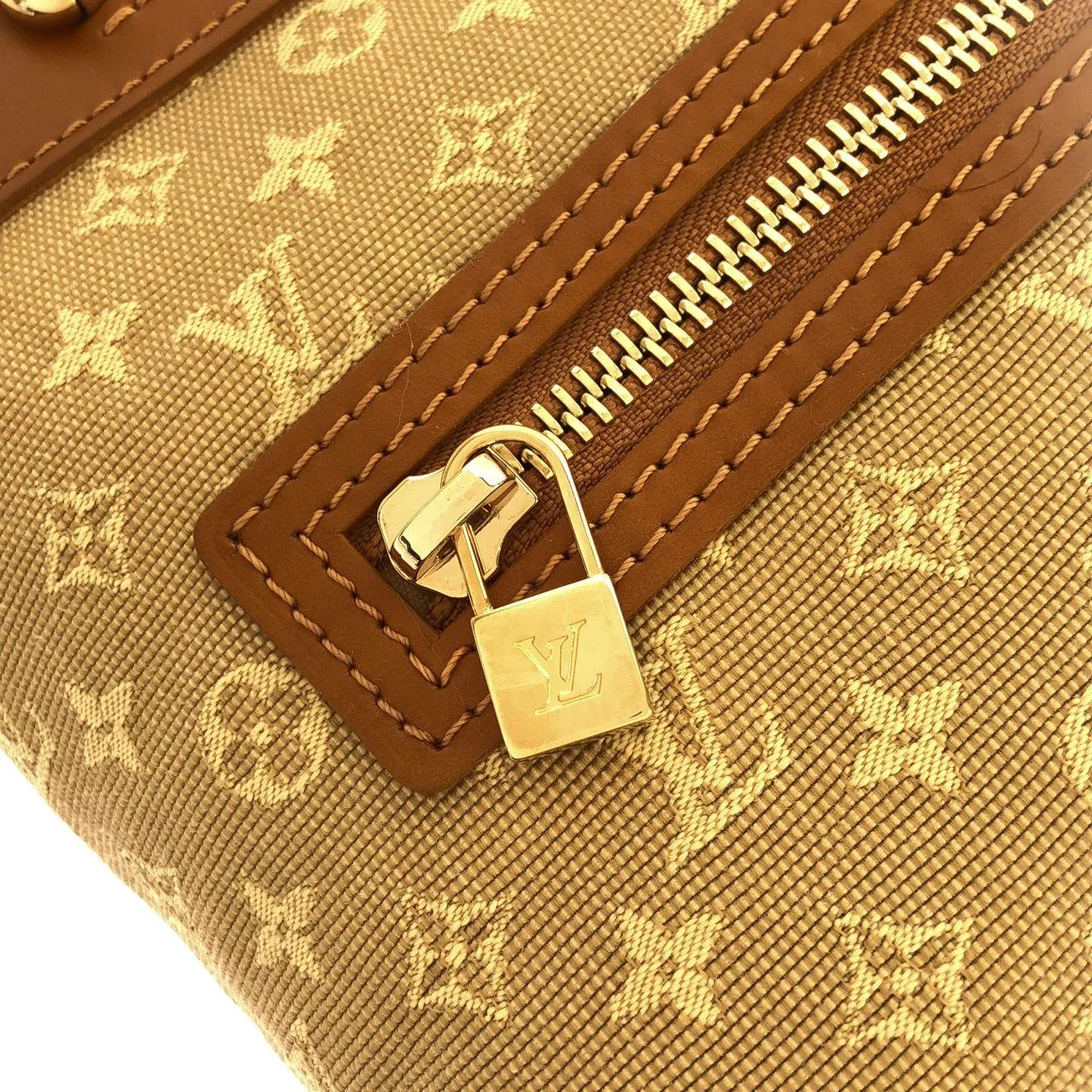 LOUIS VUITTON M92684 Handbag Monogram Beige Monogram Rank A - Thumbnail 4