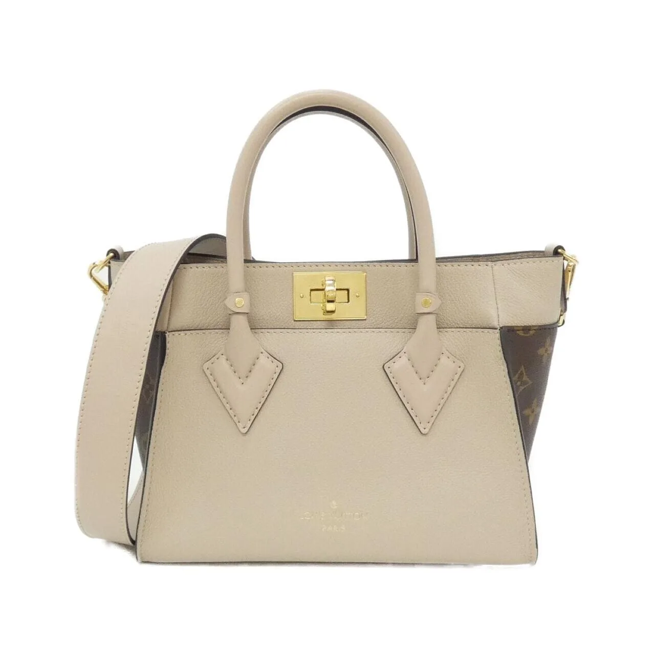 LOUIS VUITTON M57729 Handbag Canvas Grey