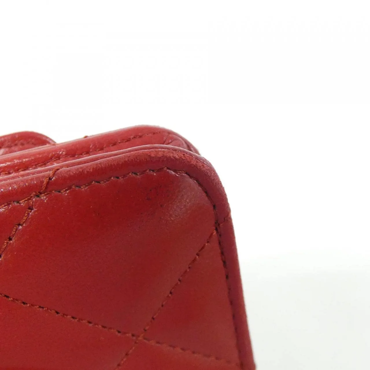 CHANEL Timeless Classic 33814 Wallet Lambskin Red Lambskin Rank A - Thumbnail 4