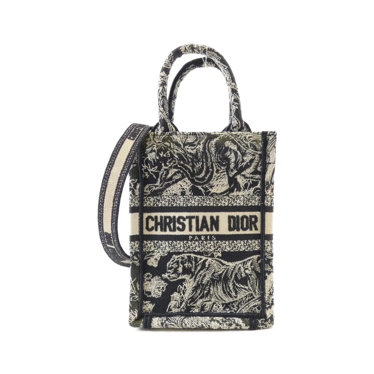 DIOR Book Tote S5555CRGO Tote Canvas Blue