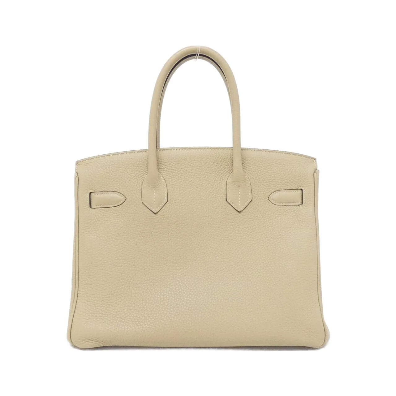 HERMES Birkin 030520CK Handbag Togo Black Togo Leather Rank A - Thumbnail 2