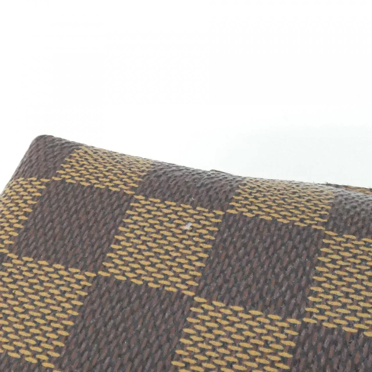 LOUIS VUITTON Pochette N47516 Pouch Damier 黑色 Damier 中古品B - 縮圖 5