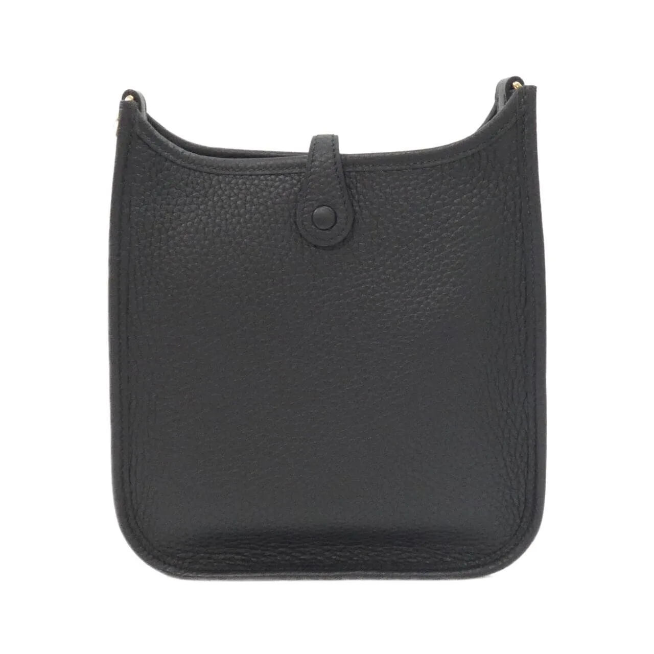HERMES Evelyne 069426CC Shoulder Clemence Black Clemence Leather Unused - Thumbnail 2