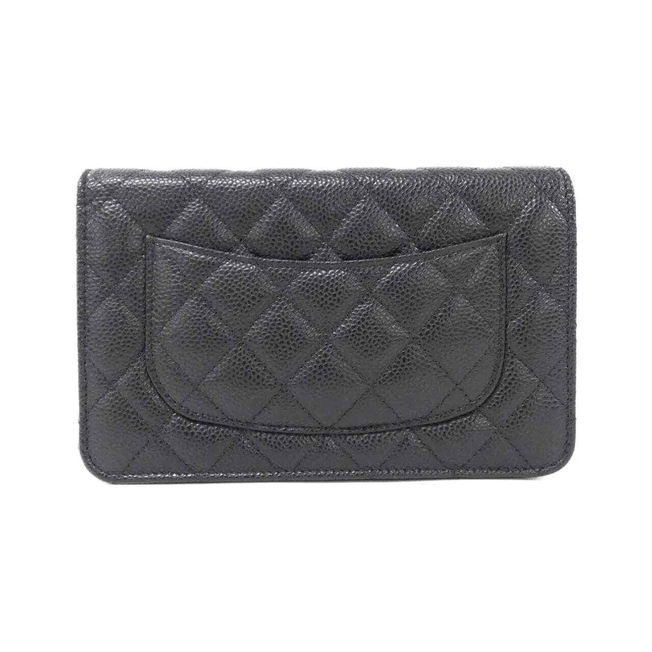 CHANEL Timeless Classic AP0250 Wallet Grained Calfskin Black Grained Calfskin Rank A - Thumbnail 2