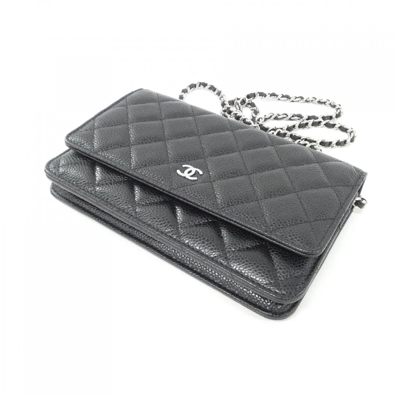 CHANEL Timeless Classic AP0250 Wallet Grained Calfskin Black Grained Calfskin Rank A - Thumbnail 3