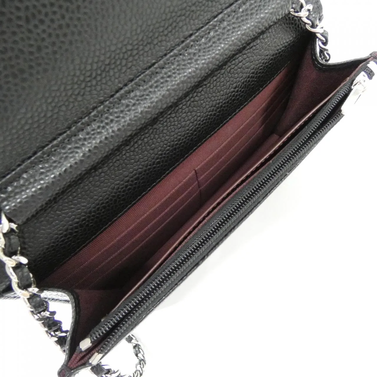 CHANEL Timeless Classic AP0250 Wallet Grained Calfskin Black Grained Calfskin Rank A - Thumbnail 6