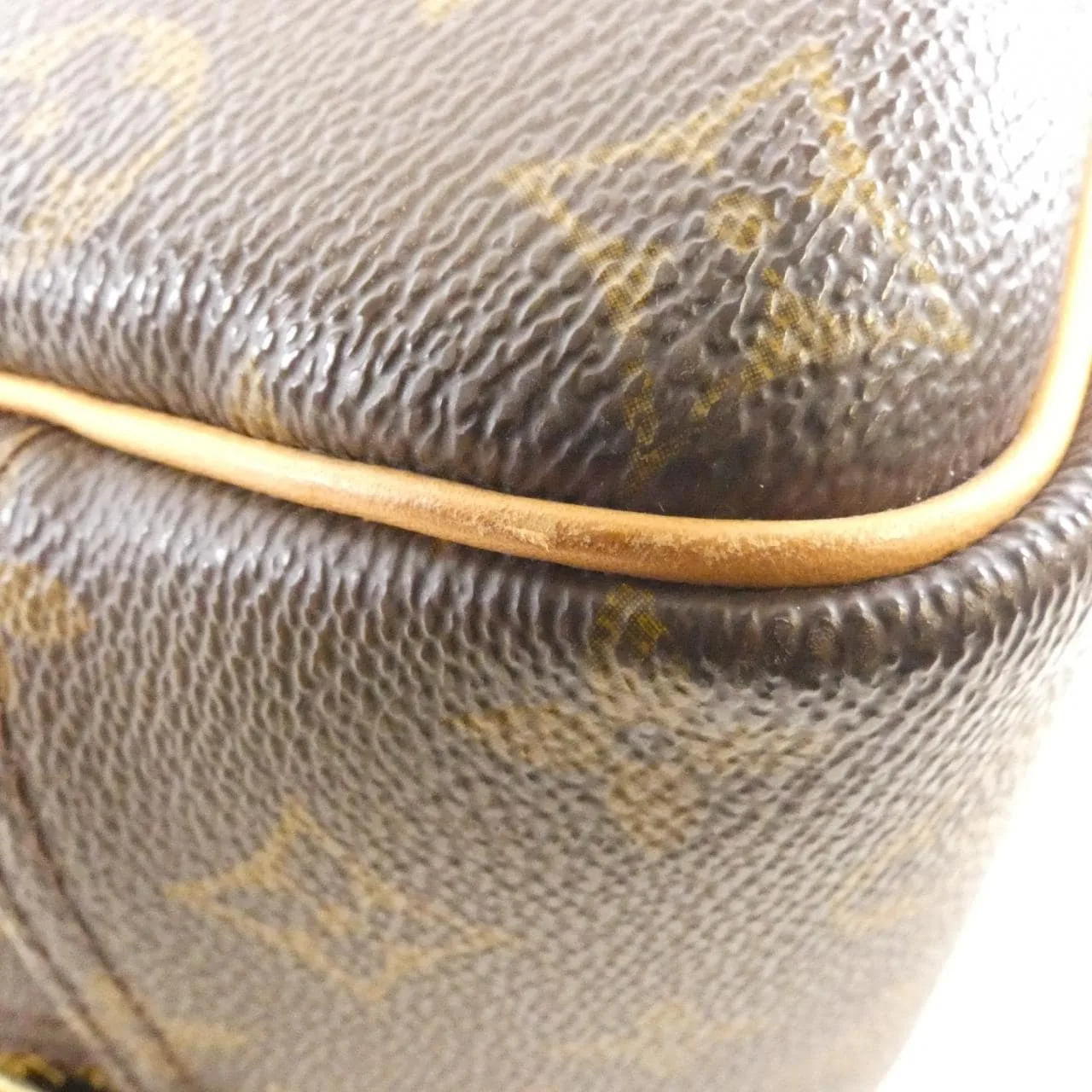 LOUIS VUITTON M47270 Handbag Monogram 黑色 Monogram 中古品B - 縮圖 3