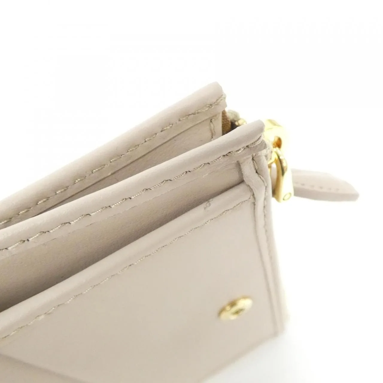 PRADA 1ML050 Wallet 黑色 中古品A - 縮圖 4
