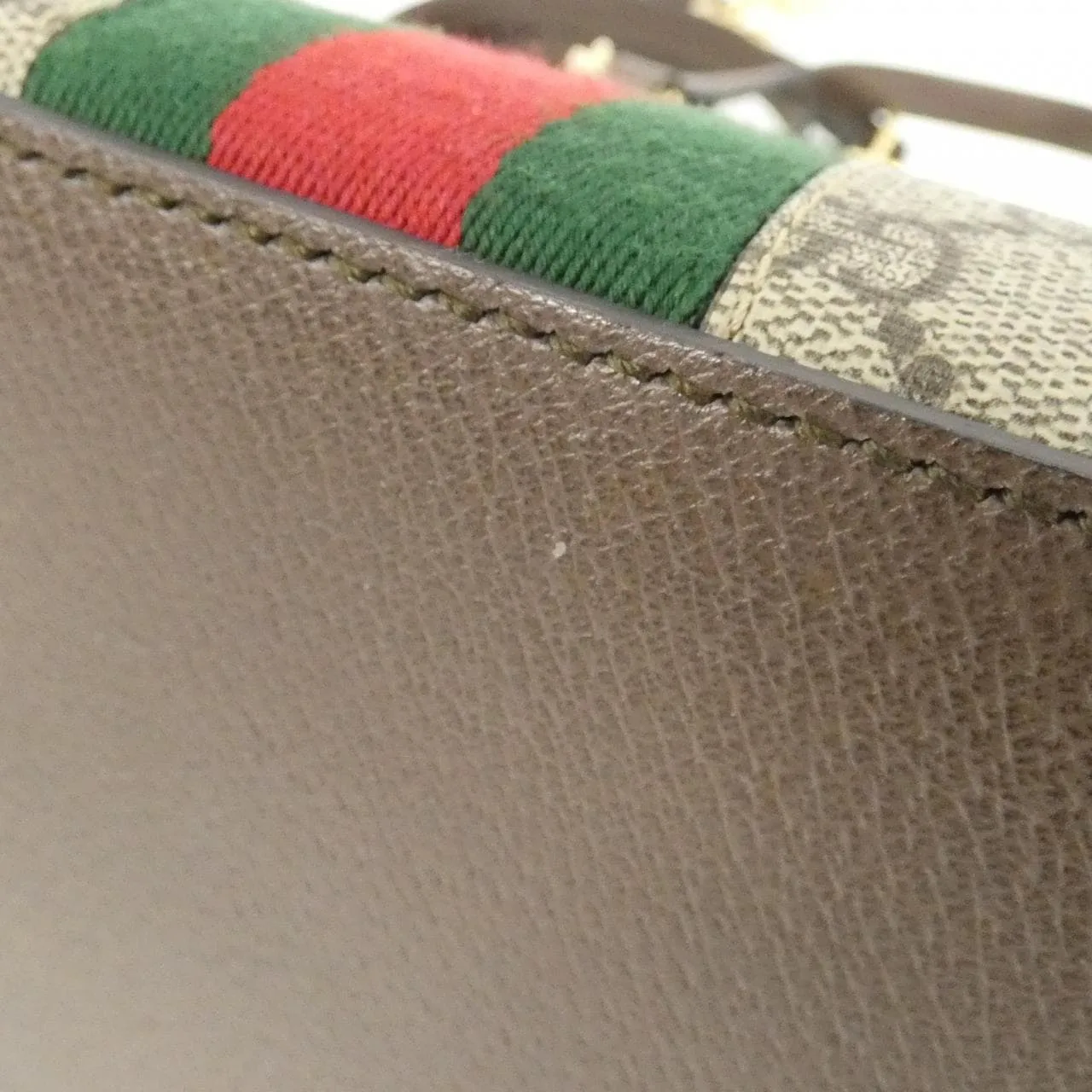 GUCCI 524533 K05NB 手提包 帆布 黑色 帆布 中古品A - 縮圖 4