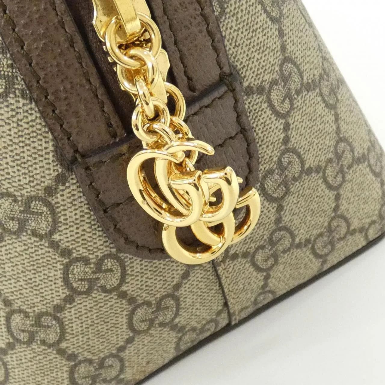 GUCCI 524533 K05NB 手提包 帆布 黑色 帆布 中古品A - 縮圖 6