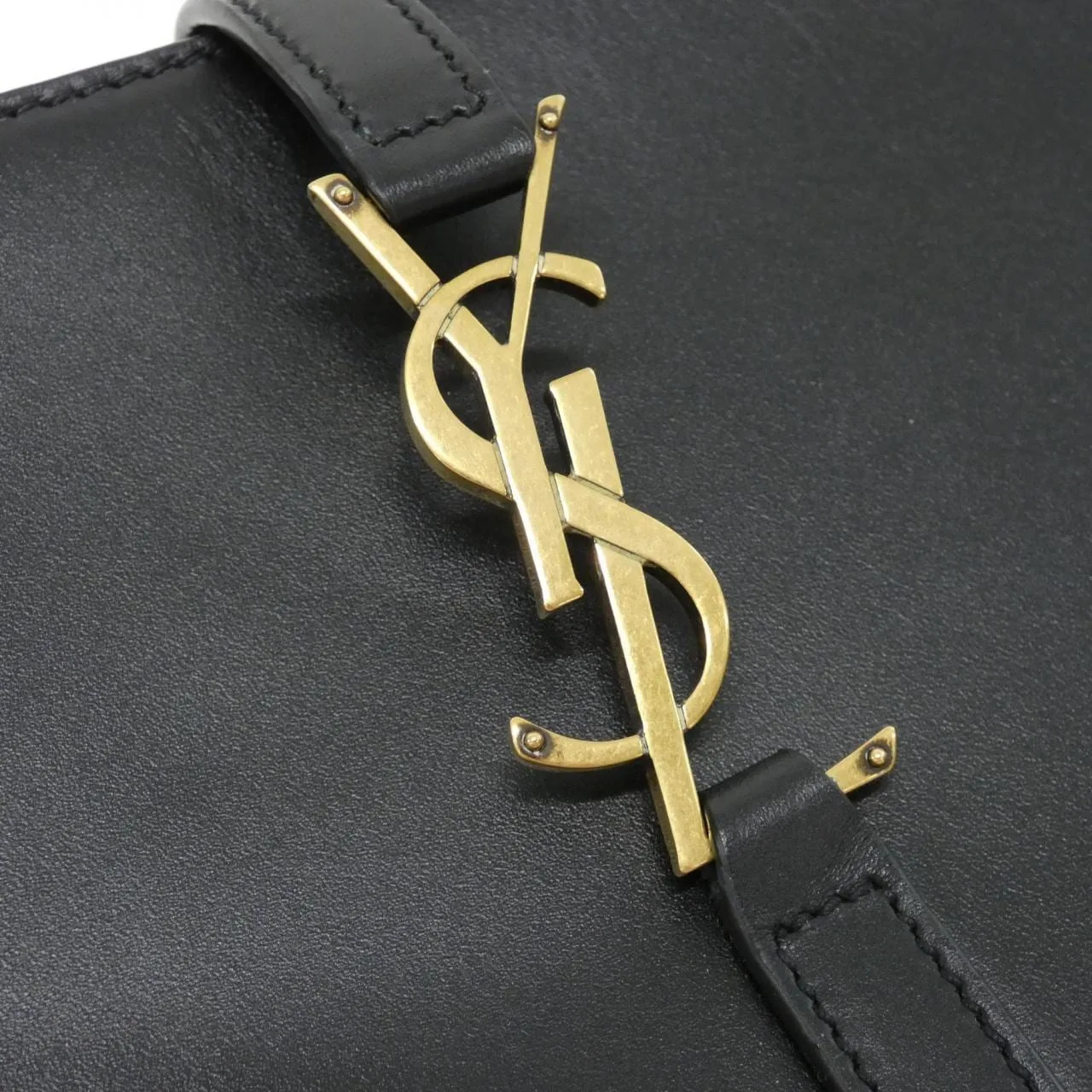 SAINT LAURENT 657228 2R20W Shoulder Black Rank A - Thumbnail 4