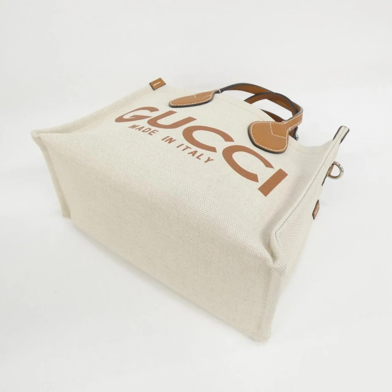 GUCCI 772144 FACUL 手提包 帆布 黑色 帆布 中古品A - 縮圖 3