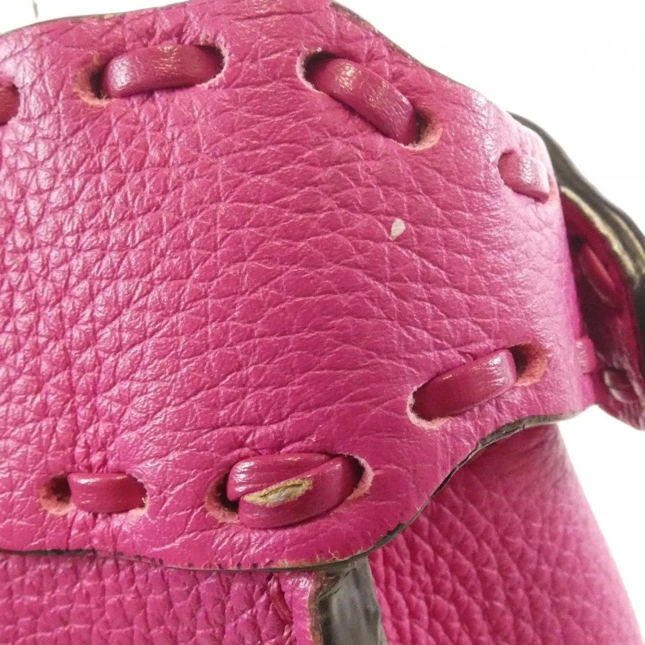 FENDI Peekaboo 8BN244 ANT2 Handbag Black Rank B - Thumbnail 3