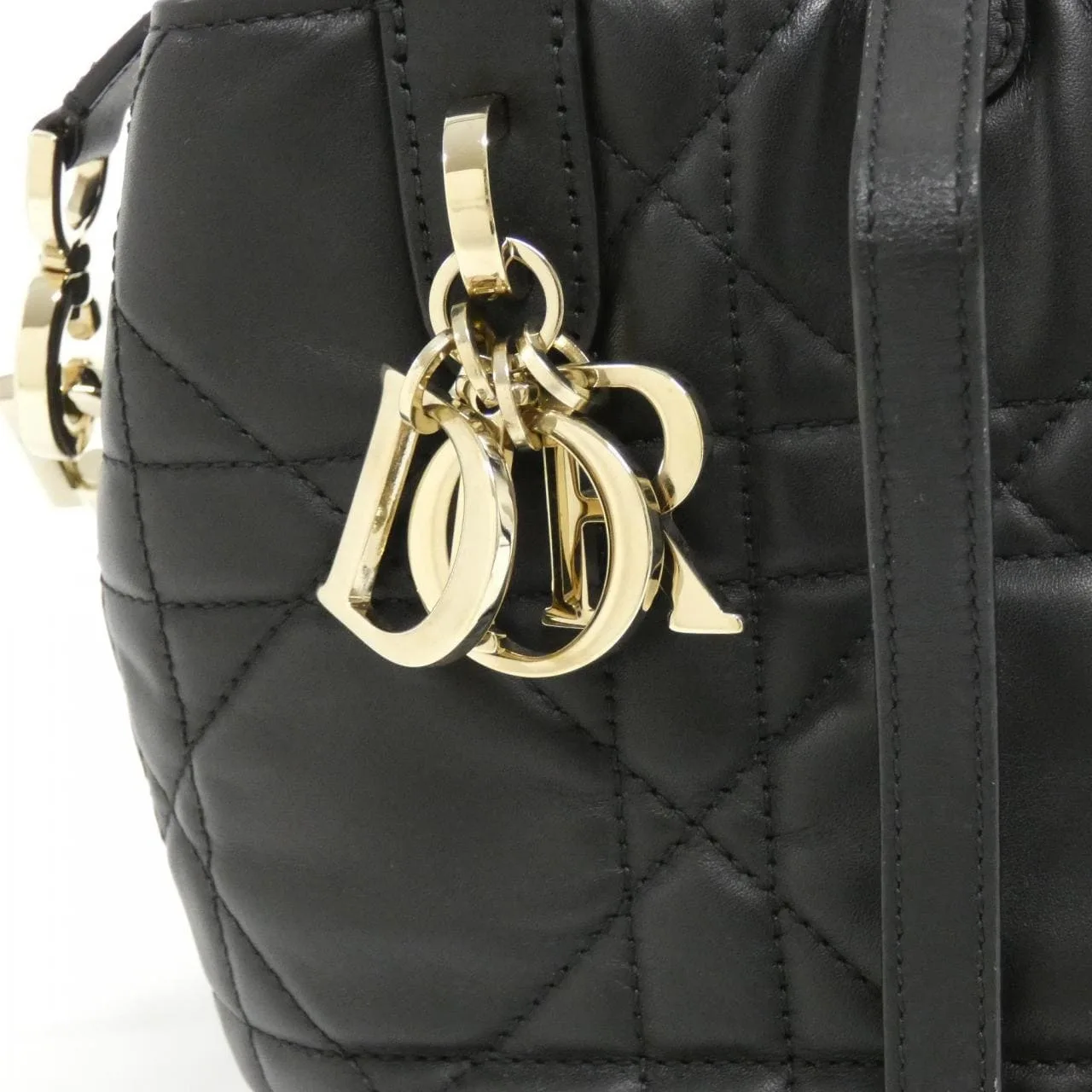 DIOR Toujours M2835OSNW Tote Black Rank A - Thumbnail 8