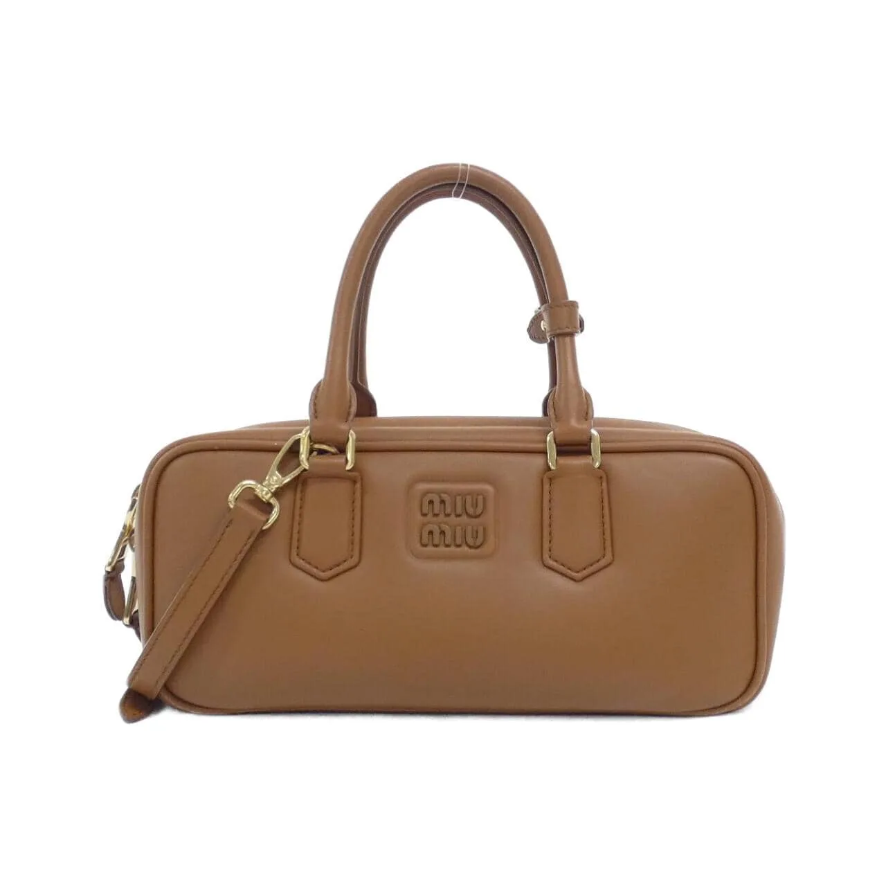 MIU MIU 5BB148 手提包 Cognac