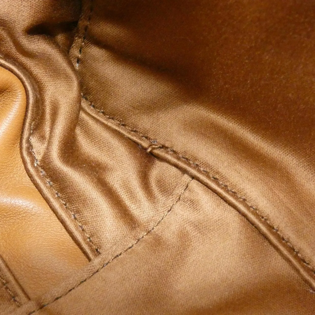 MIU MIU 5BB148 手提包 Cognac 中古品A - 縮圖 10