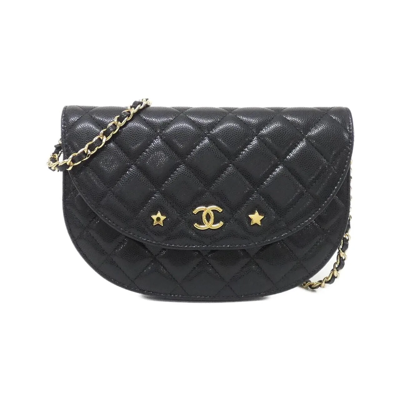 CHANEL Wallet Grained Calfskin