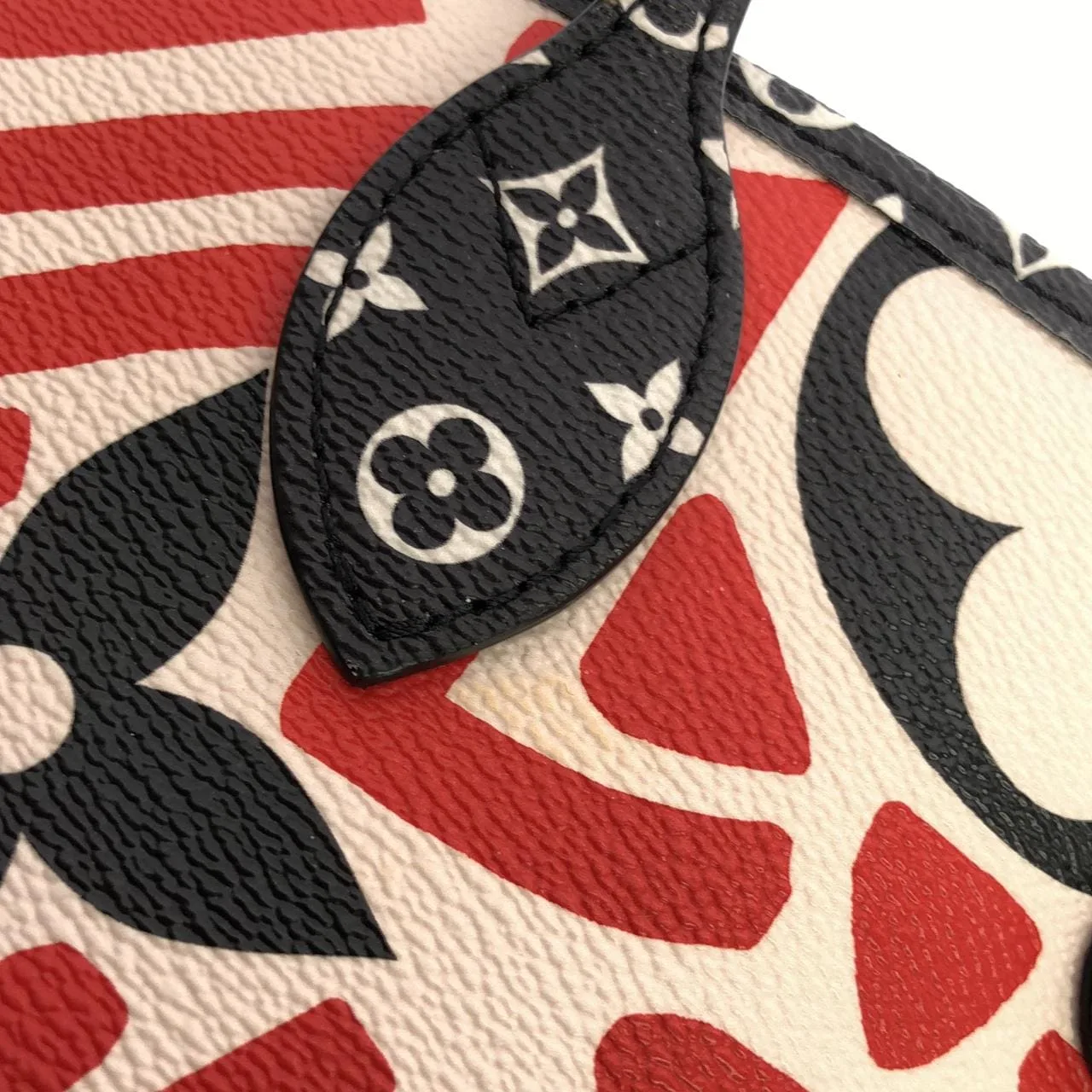 LOUIS VUITTON Neverfull M56583 Tote Canvas Rouge Canvas Rank A - Thumbnail 5