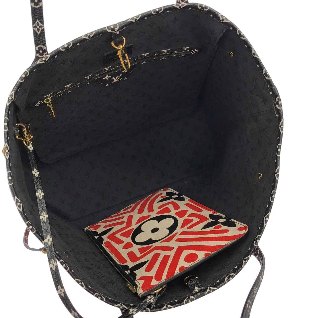 LOUIS VUITTON Neverfull M56583 Tote Canvas Rouge Canvas Rank A - Thumbnail 8