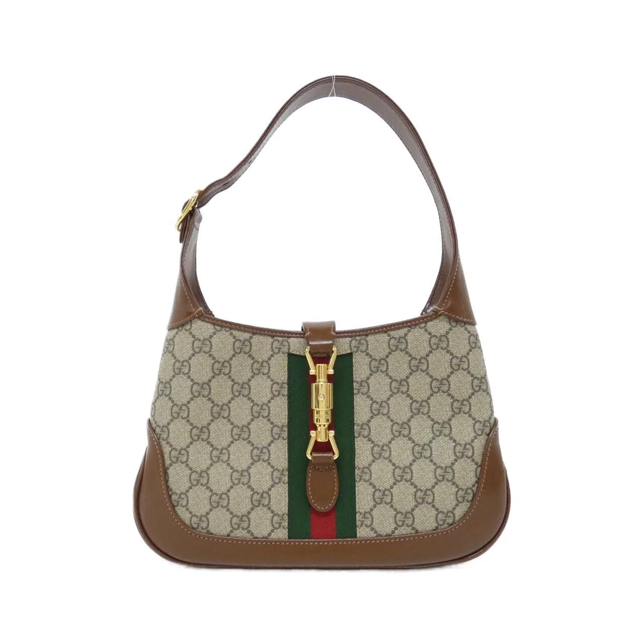 GUCCI Jackie 636706 HUHHG Shoulder Canvas Black