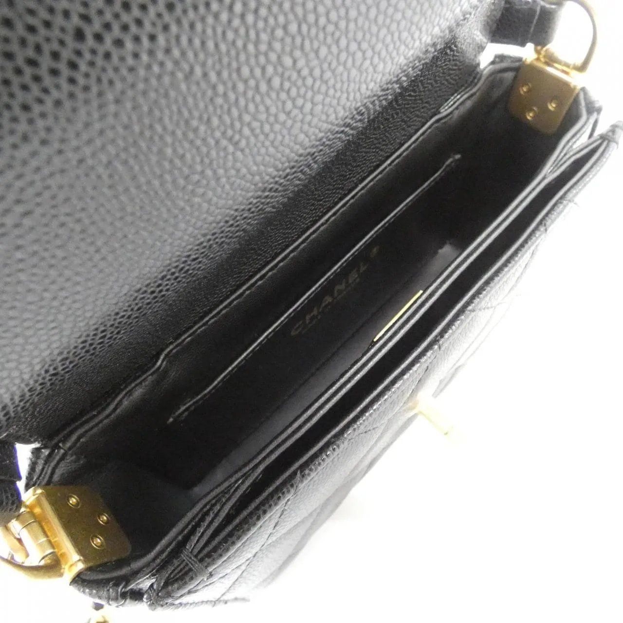 CHANEL AS5164 Handbag Grained Calfskin Black Grained Calfskin Rank A - Thumbnail 6