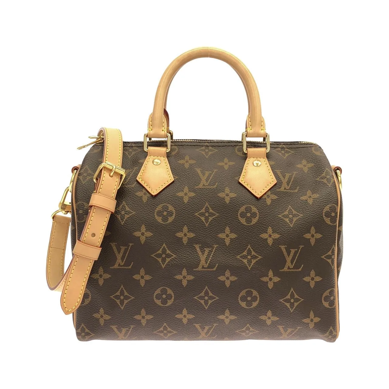 LOUIS VUITTON Speedy M41113 Boston Monogram Black