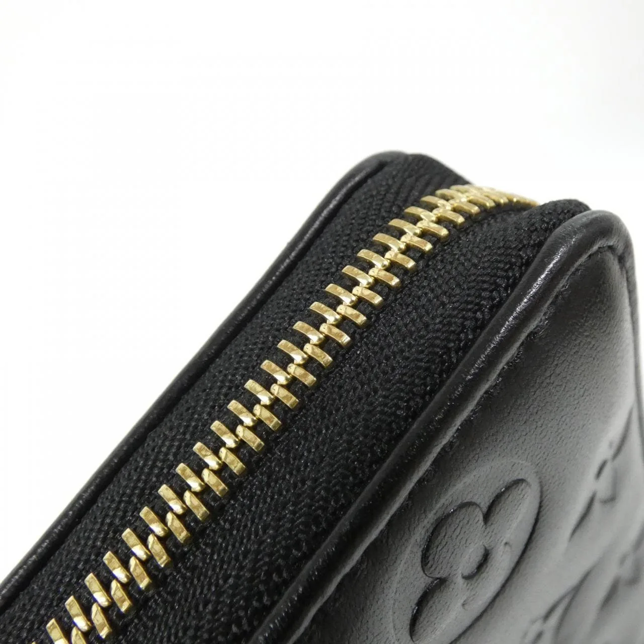 LOUIS VUITTON M81510 Wallet Lambskin Black Lambskin Rank A - Thumbnail 3