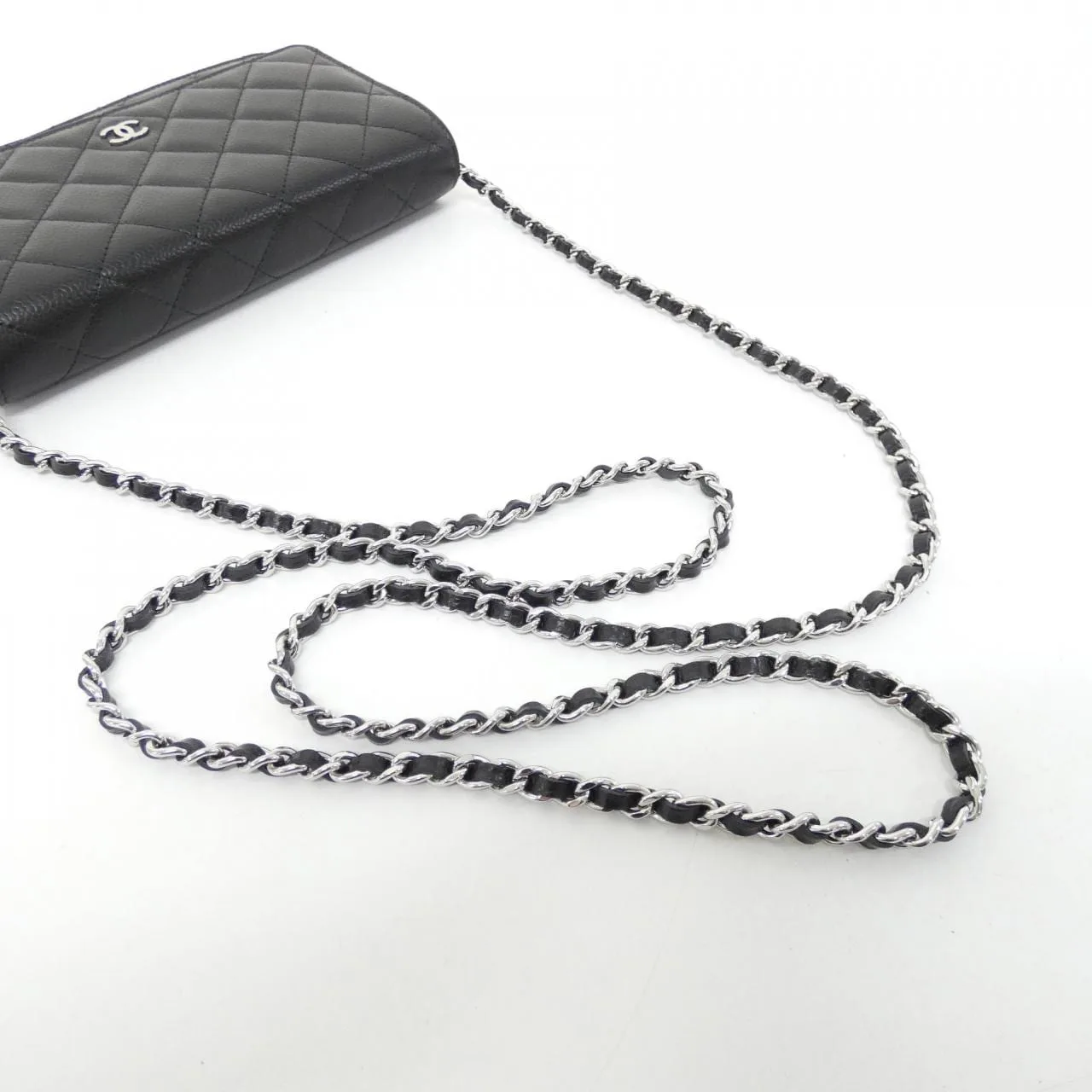 CHANEL Timeless Classic AP0250 Wallet Grained Calfskin Black Grained Calfskin Rank A - Thumbnail 5